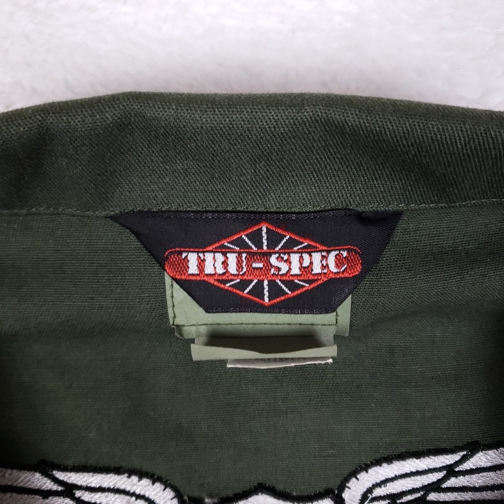 Tru-Spec Vietnam War Commemorative Fatigue Jacket XXL Green Military Patch - Picture 4 of 10